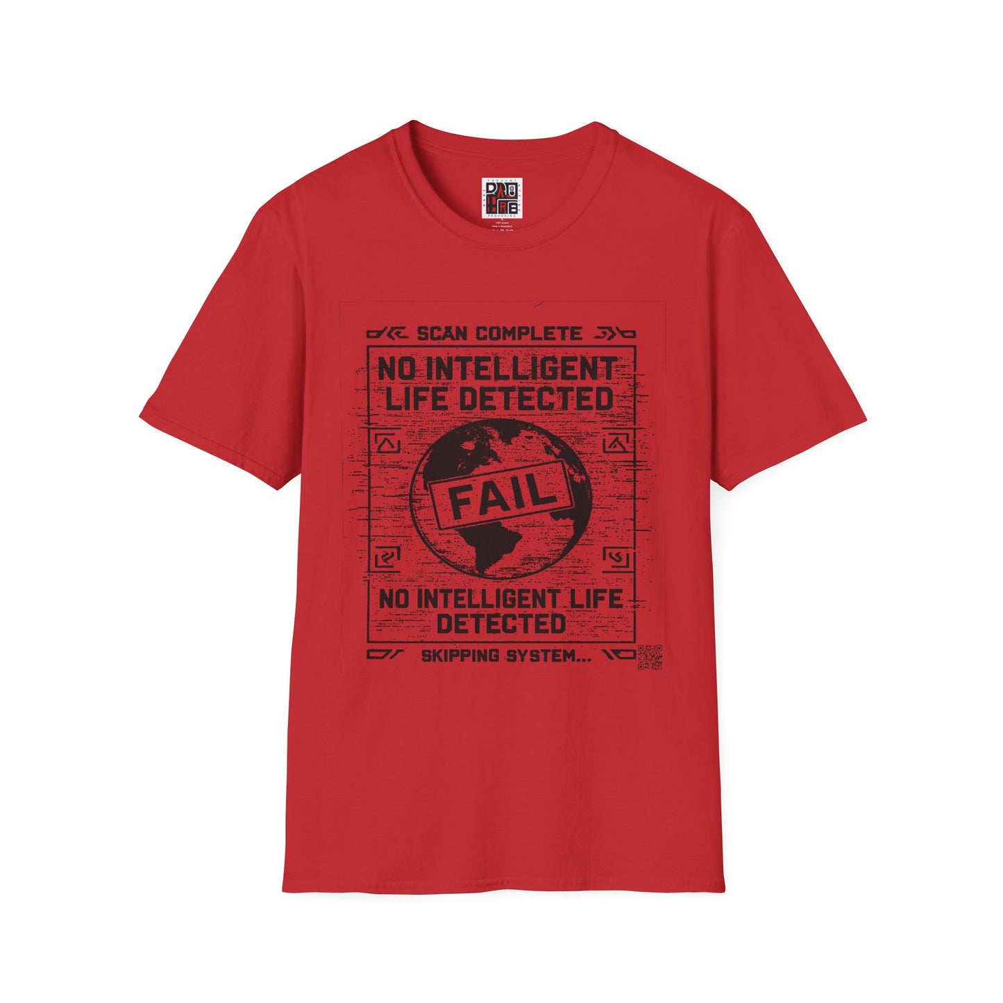 No Intelligent Life Detected - Space Scan Unisex T-Shirt