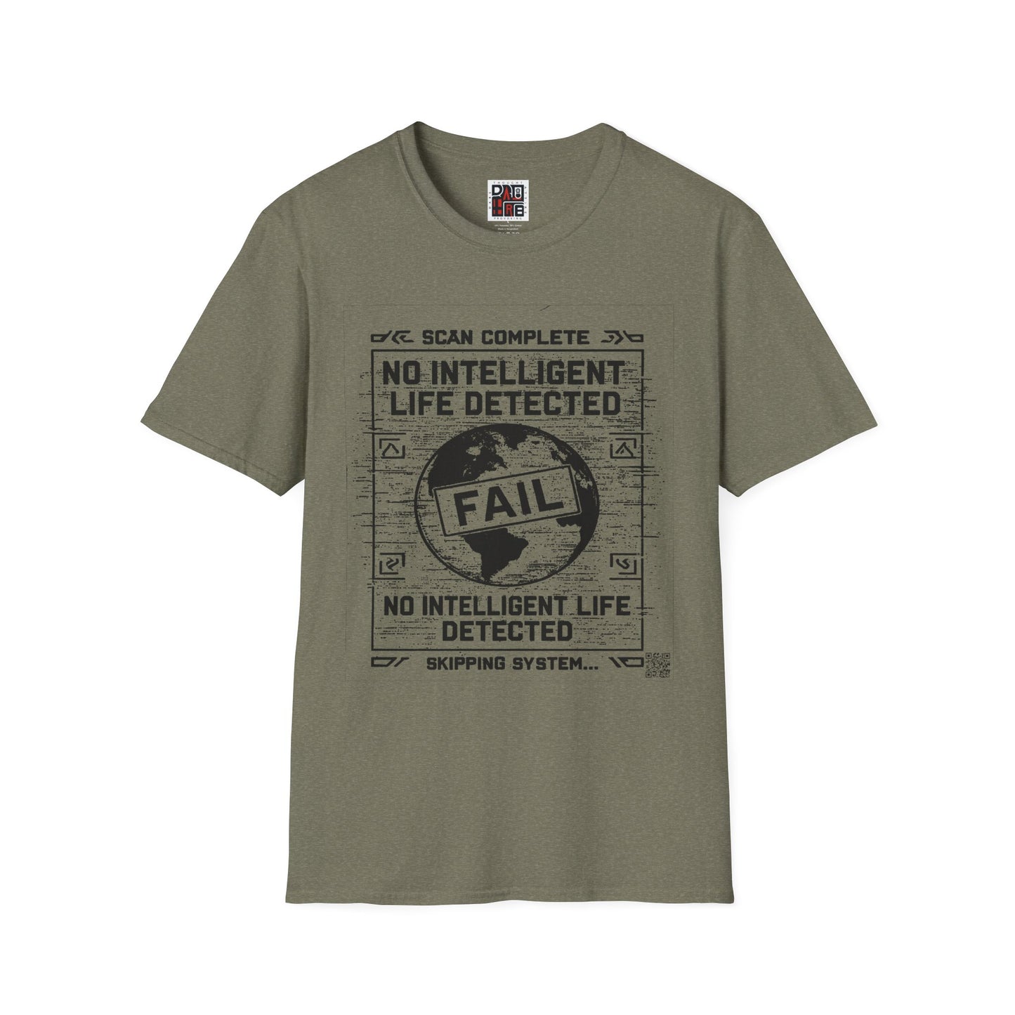 No Intelligent Life Detected - Space Scan Unisex T-Shirt