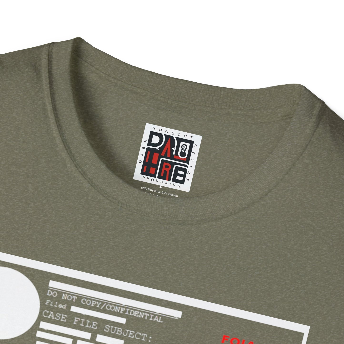 Redacted Government Profile Unisex T-Shirt