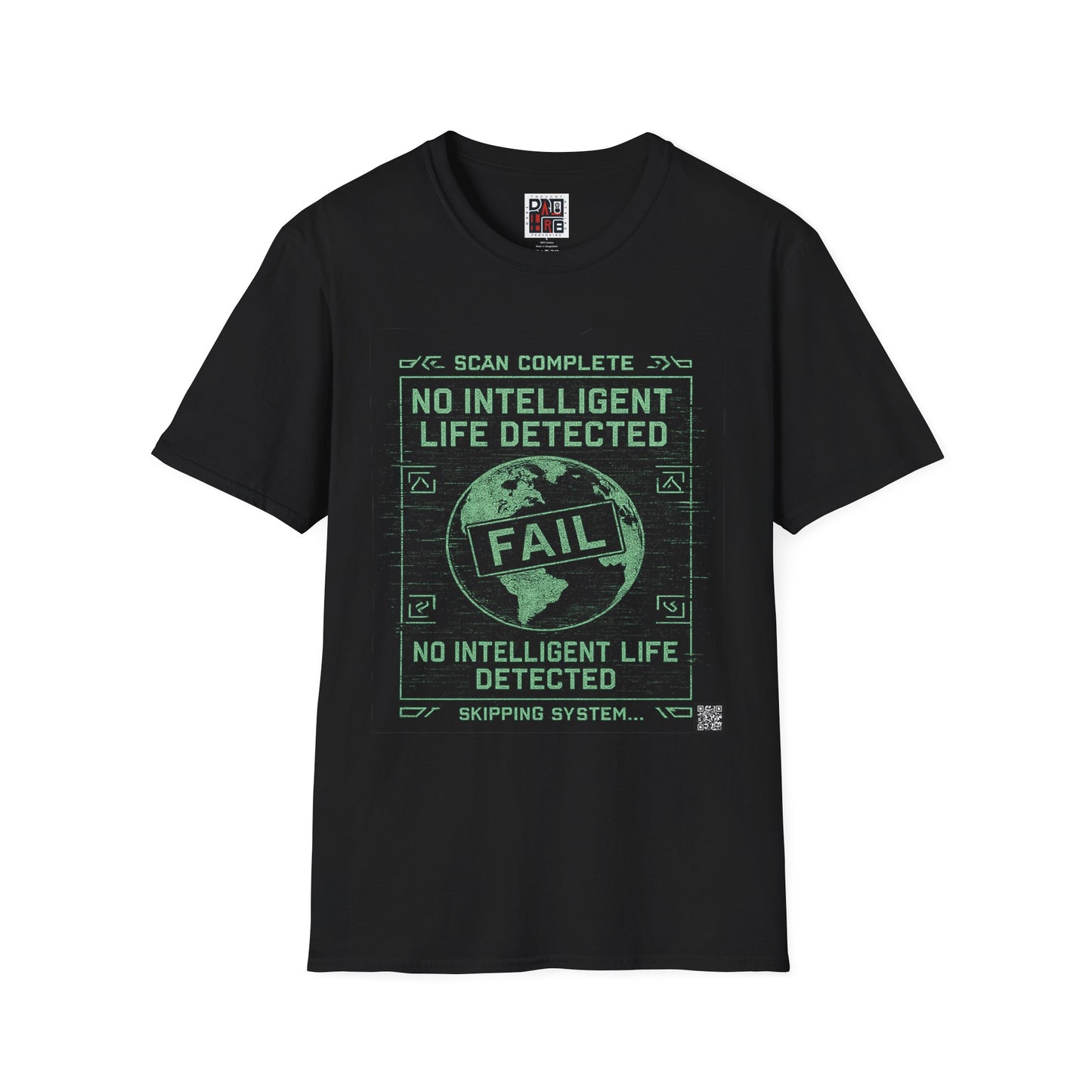 No Intelligent Life Detected - Space Scan Unisex T-Shirt