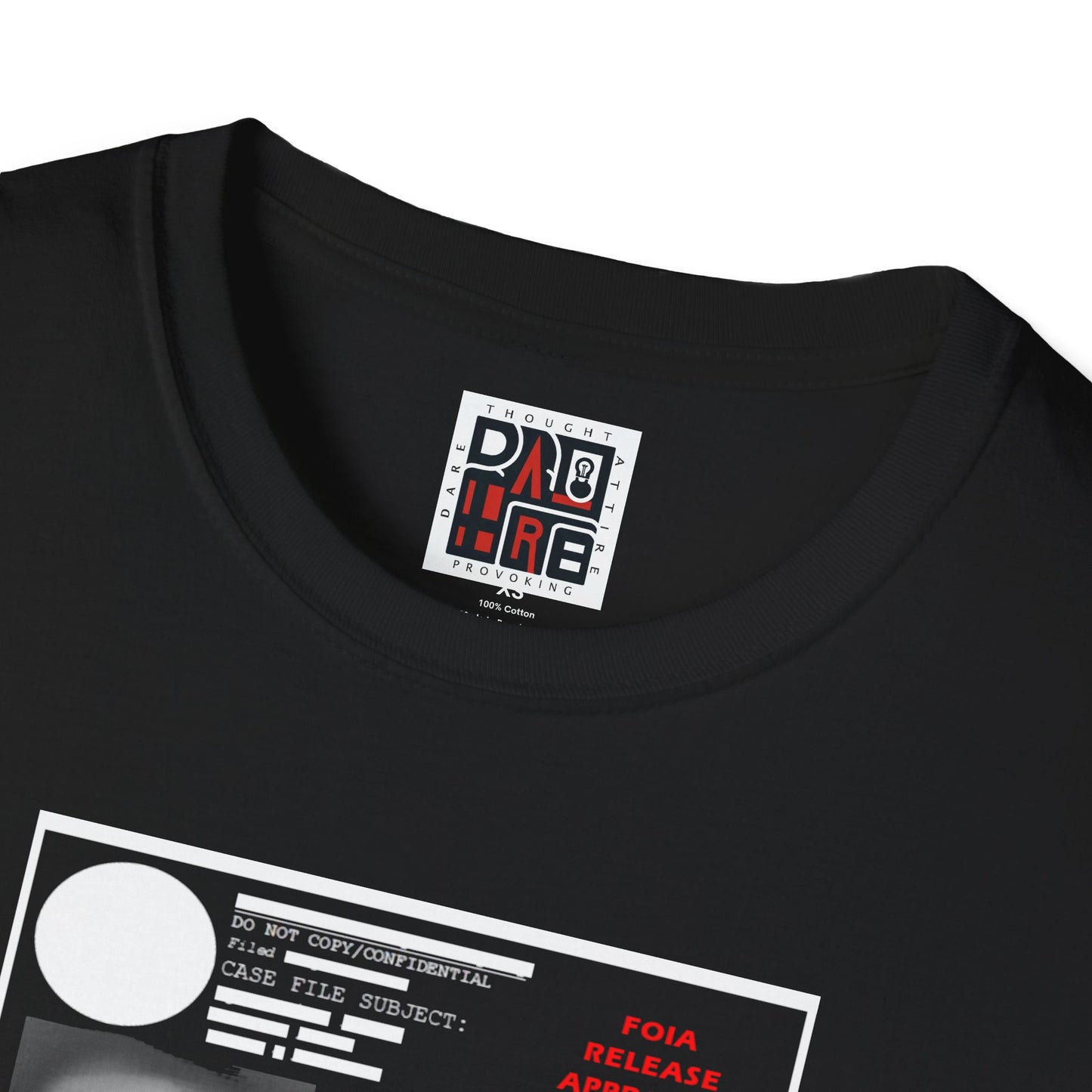 Redacted Government Profile Unisex T-Shirt