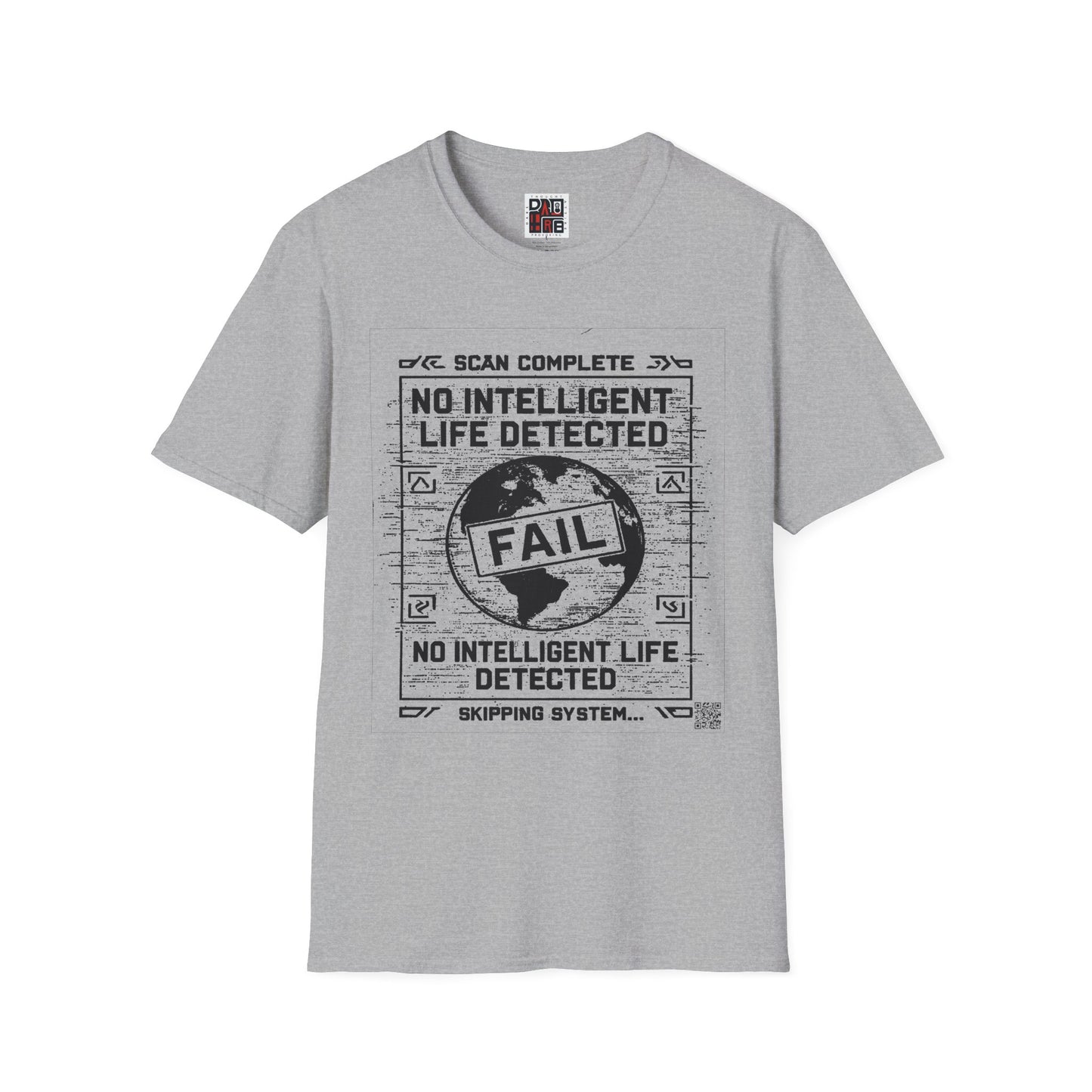 No Intelligent Life Detected - Space Scan Unisex T-Shirt