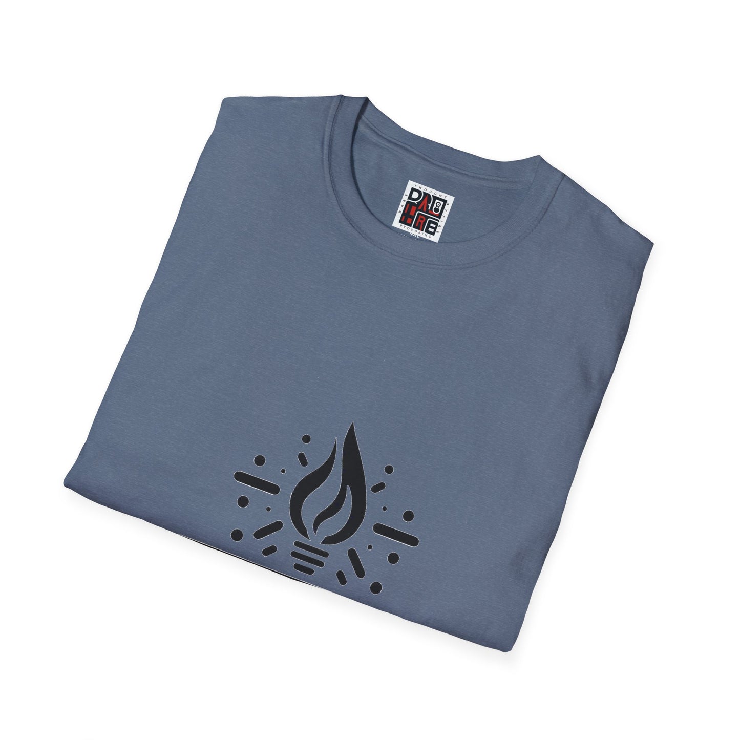Bold Freethinkers and Rebels with Torch Design Unisex Softstyle T-Shirt