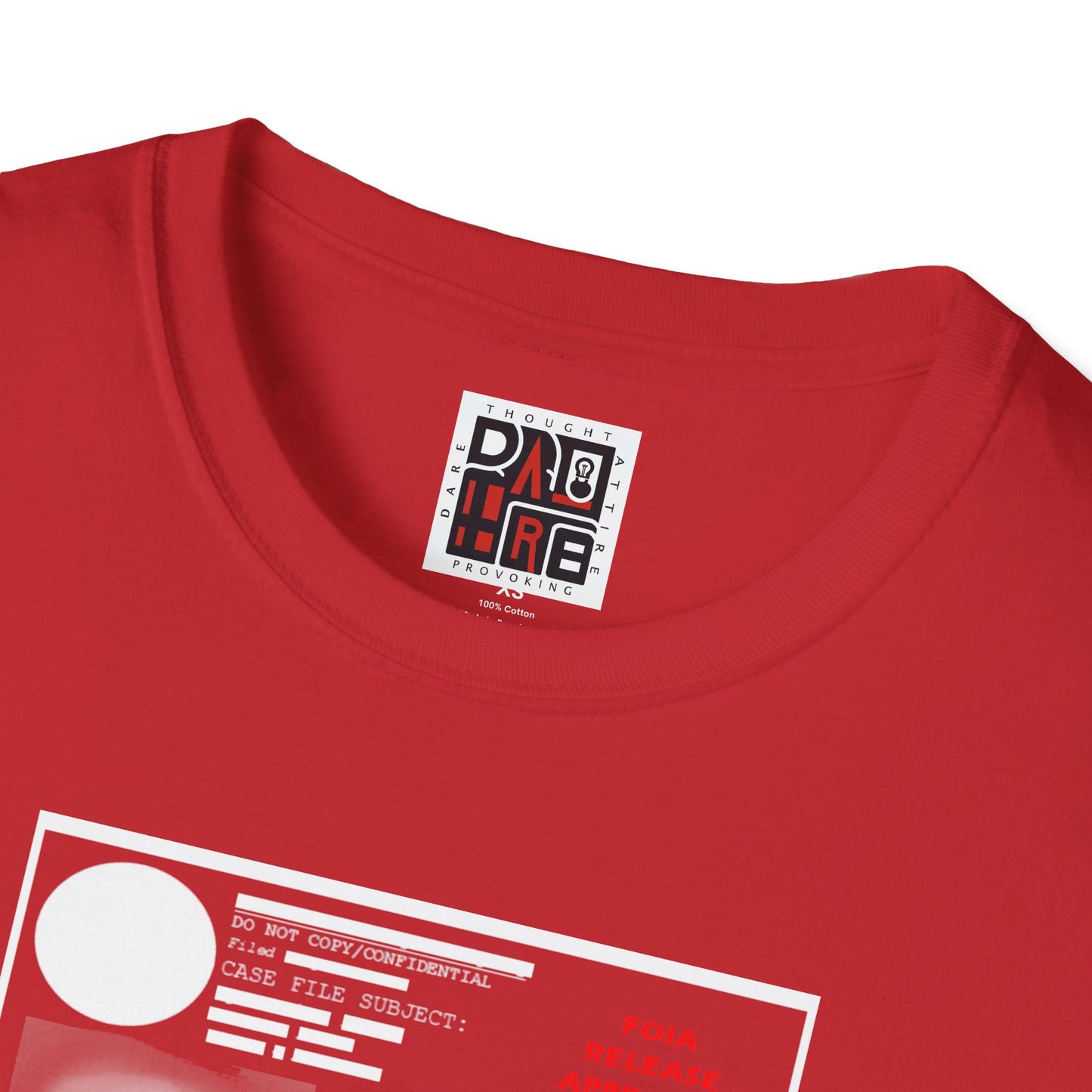 Redacted Government Profile Unisex T-Shirt