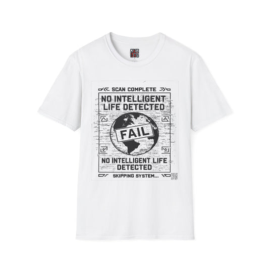 No Intelligent Life Detected - Space Scan Unisex T-Shirt