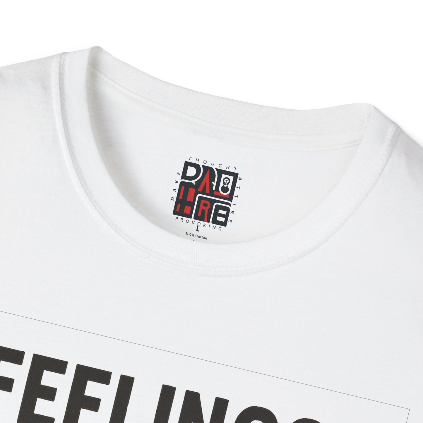 Authorized Thought Only - Distressed Design Softstyle T-Shirt