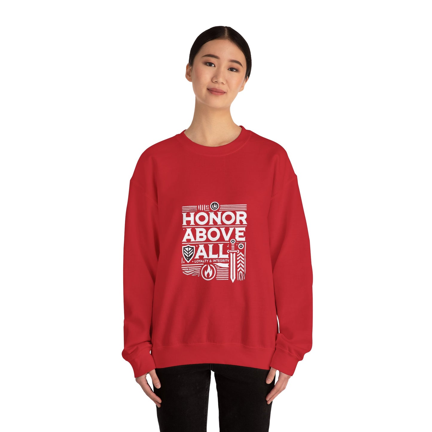 Honor Above All - Crewneck Sweatshirt