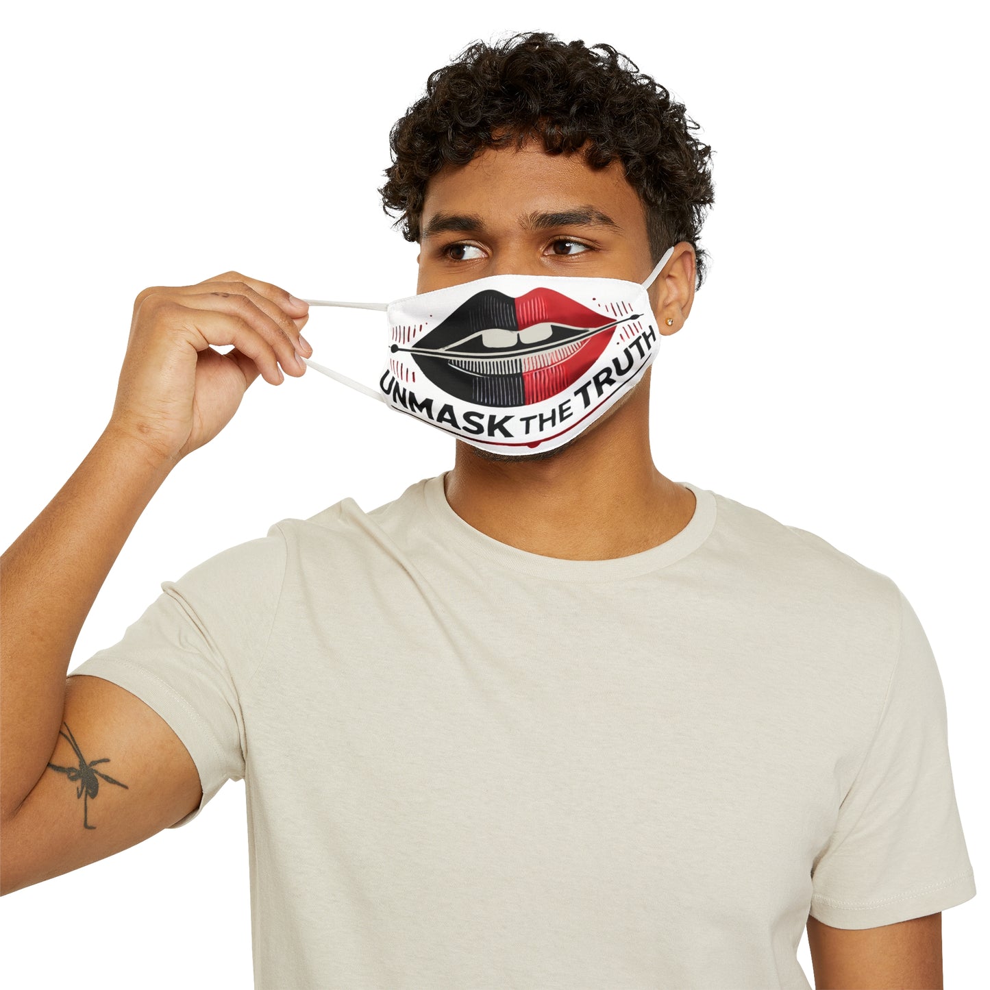 Face Mask - Unmask the Truth Design