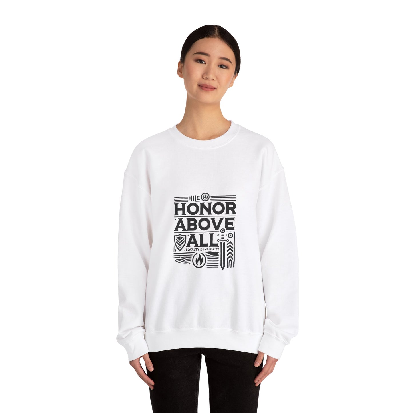 Honor Above All - Crewneck Sweatshirt