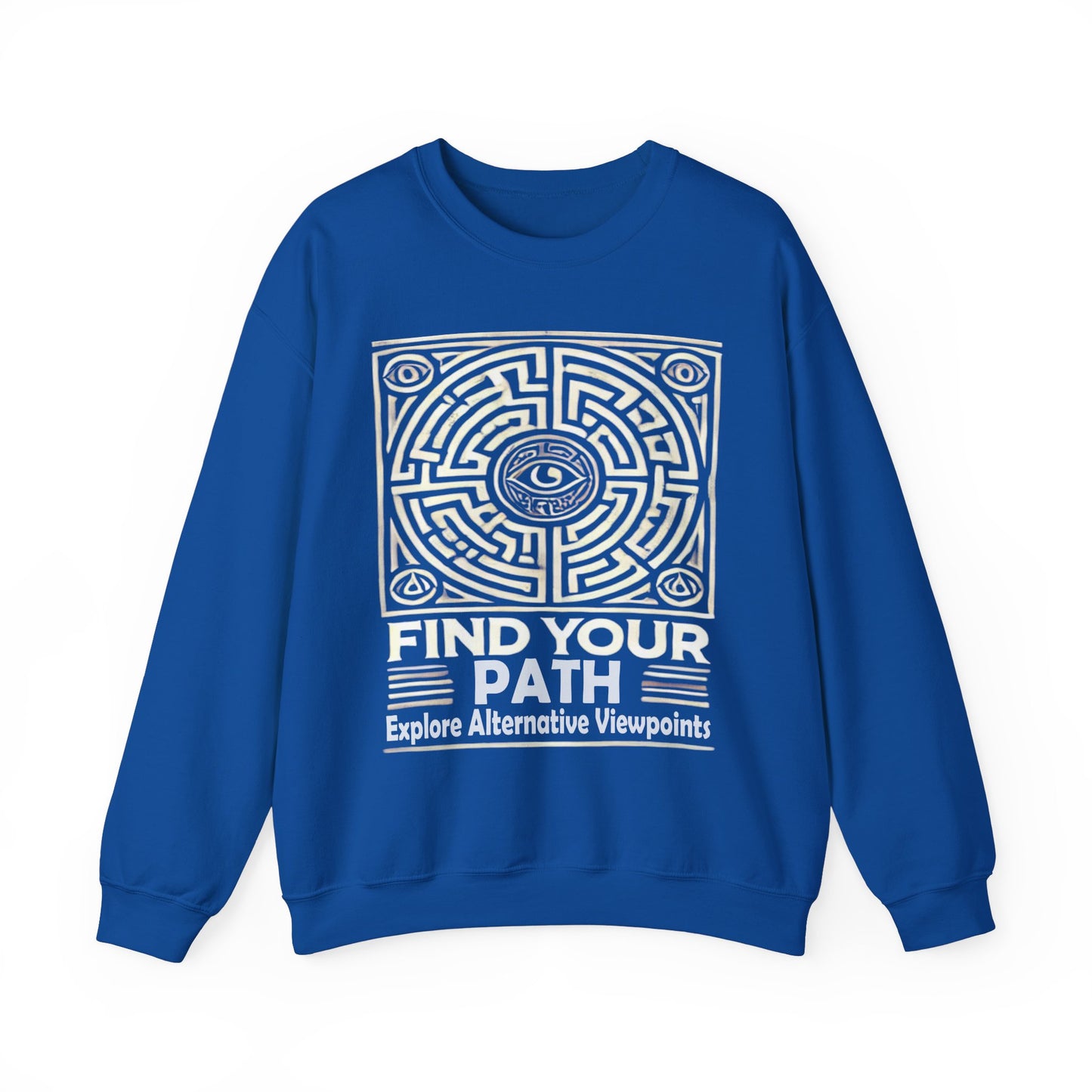 Pathfinder Sweatshirt - Find Your Path, Embrace Alternative Viewpoints