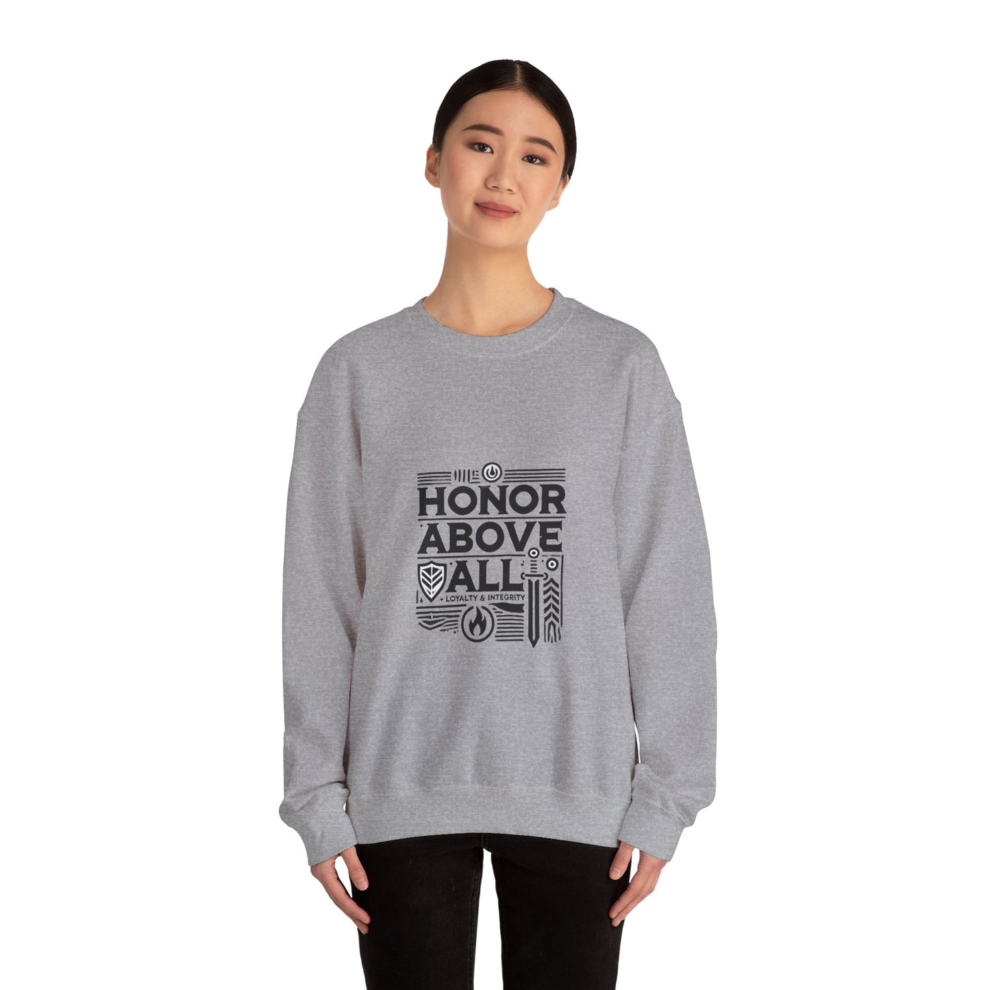 Honor Above All - Crewneck Sweatshirt