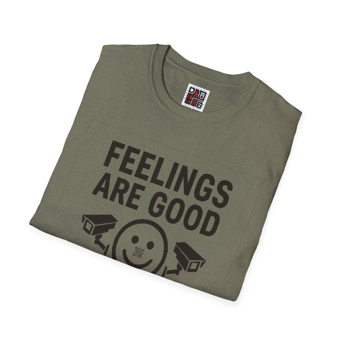Authorized Thought Only - Distressed Design Softstyle T-Shirt